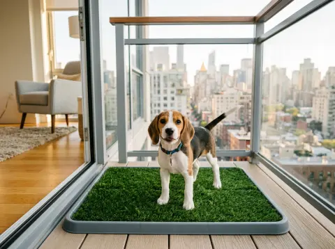 Potty Train a Puppy in an Apartment With No Yard