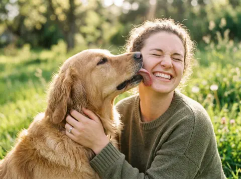 Why Does My Dog Lick Me? What It Really Means
